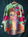 Oil Painting Women's Portrait Art Printed Women's Casual Shirt